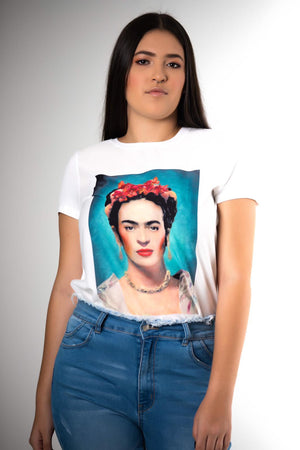 Frida Face Casual Top